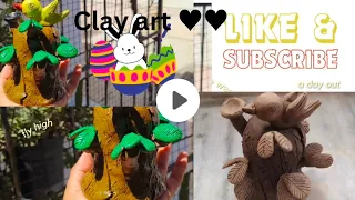 clay art ♥️♥️#claycrafts #video/next long video me kya bnana h comment kar dena#youtubtrending#viral