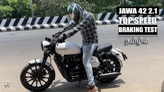 Jawa 42 2.1 Test Ride Review in Tamil | தமிழில் | B4Choose