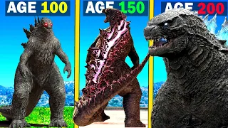 Surviving 200 Years As GODZILLA In GTA 5!