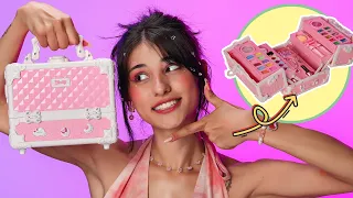 ÇOCUK MAKYAJ ÇANTASI İLE MAKYAJ! 🧒💄✨| Çocukluk Anılarım 💕