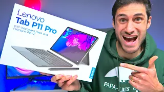 O Tablet que VAI SUBSTITUIR O PC PORTÁTIL💻Lenovo Tab P11 Pro💻Unboxing Análise Review Português PT