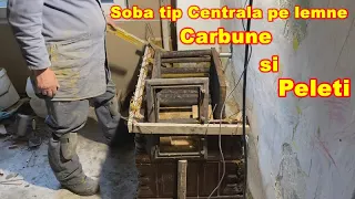 Soba tip centrala pe lemne, Carbune, Peleti