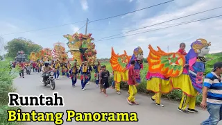RUNTAH || ARAK ARAKAN BUROK BINTANG PANORAMA LIVE JAPURA BAKTI