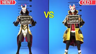 NEW VS OLD SKINS SHOWCASE  (STRAY VS DRIFT) #fortnite