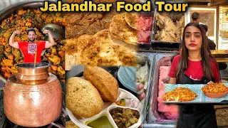 5 Best Street Food In Jalandhar | Chole Bhature | Kulhad Pizza | Dal Makhani | Jalandhar Food