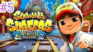 Subway Surfers winter holiday [2024] [4K60FPS] part 5 live streaming  gameplay