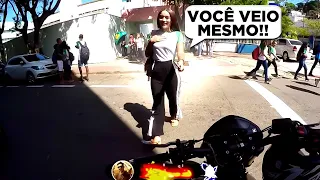 BUSQUEI ELA NO COLÉGIO COM A HORNET SÓ O CANO (me levou pra conhecer o morro)
