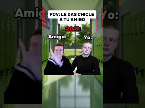 LE DAS CHICLE A TU AMIGO 😂😅 #españa #meme #amigos