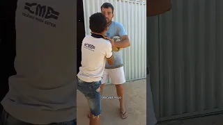 quebrei o portão do vizinho, me dei mal no final