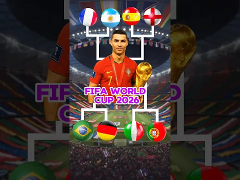 FIFA World Cup 2026 🏆 (Portugal, Argentina, France, Brazil, Spain, England) 🥵🐐🫣