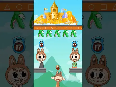 PLEASE HELP BABY LABUBU #animation #labubu #sprunki