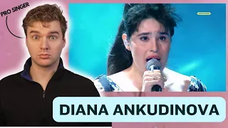 Baritone FIRST TIME REACTION to Diana Ankudinova "Can't Help Falling In Love"