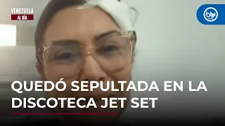 “Volví a nacer”: desgarrador testimonio de Elianta Quintero, sobreviviente en discoteca Jet Set