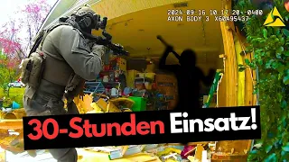 Nachbarschaftsstreit eskaliert zu 30 Stunden Polizeieinsatz!