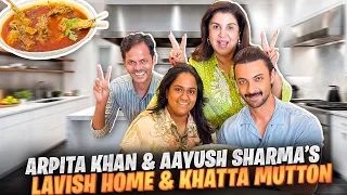 Aayush Sharma Aur Arpita Khan Ka Lavish Ghar Aur Himachali Mutton Recipe! @FarahKhanK