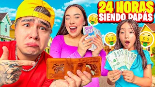 24 HORAS SIENDO PAPÁS DE LA HERMANITA DE MI NOVIA 😰