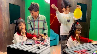 BEST FUNNY PRANKS ON FRIENDS || दोस्तों पर बेहतरीन मज़ेदार शरारतें || Time4Fun #MAKEUP_PRANK