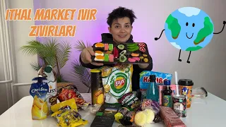 İthal market ıvır zıvırlarını denedim!