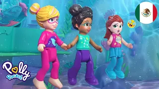 ¡Las criaturas del océano necesitan AYUDA! | Ep2 de Polly Pocket Aventuras en el mundo de sorpresas