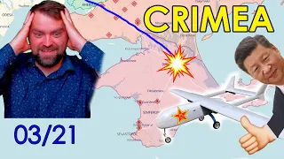 Update from Ukraine | China made drones cut Ruzzian supplies in Crimea | Prygozhyn is scared
