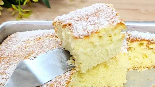 BOLO DE AMIDO DE MILHO COM COCO SUPER FÁCIL E FOFINHO