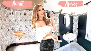Première pièce de la maison terminée : Les toilettes ! (oui j'en avais besoin à ce point 😅)