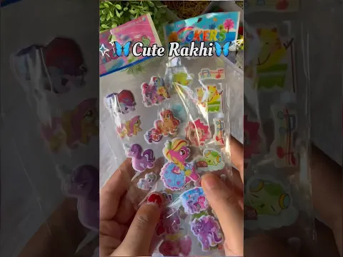 DIY cute Rakhi🦋#diy #handmade #rakhi