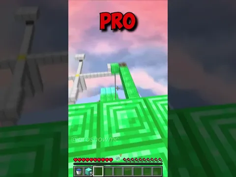 DREAM vs NOOB vs PRO: Minecraft Parkour (World's Smallest Violin) #shorts #minecraft #gaming
