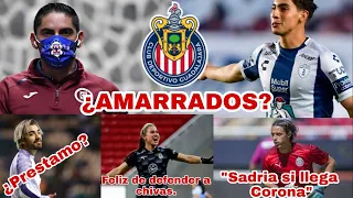 🚨CHIVAS ¿AMARRA 2 REFUERZOS? Erick Aguirre y Jesús Corona | Pizarro ¿a prestamo? y Toño Saldria.