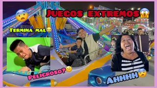 NOS FUIMOS A LOS JUEGOS EXTREMOS😱sale mal😭-Hardytineo