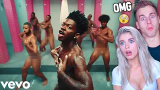 Reacting To Industry Baby LIL NAS X Ft. My Girlfriend