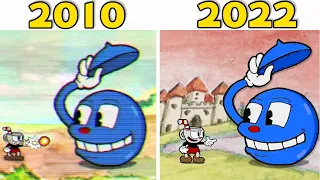 Evolution of Cuphead (2010-2022) Cuphead DLC