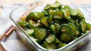 「まるめし」こりゃ美味い♡熱い調味料をかけて漬けるパリパリ胡瓜  | Soy sauce Pickled Cucumber