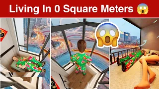 Living In 0 Square Meters | The Ultimate Coffin Room Transformation