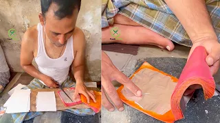 मिठाई और पाने पर लगने वाला चांदी का वरक़ बनता देखेंगे तो आंखें खुल जाएंगी Making Of Chandi Warq