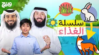 قدرنا ننشد الدرس كامل 🤯🤯  السلاسل الغذائية ⛓👌🔥