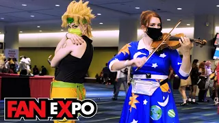 Violin Girl Surprises Cosplayers with their Themes - FanExpo 2021