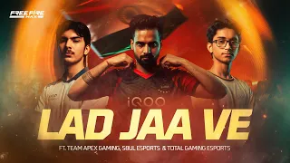 LAD JAA VE | FREE FIRE MAX EWC26 ANTHEM Ft. Akshay & IP, Kailash Kher