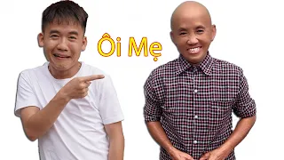 Hưng Vlog - Phát Hiện Mẹ Bà Tân Vlog Cạo Trọc Đầu Và Cái Kết | Prank Mom