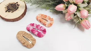 How to Crochet A Hair Clip