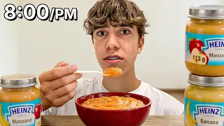 24 Horas Comiendo como un Bebé