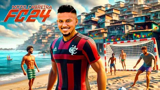 ERA PRA SER FERIAS MAS O CADUH FOI DESAFIADO A JOGAR NA FAVELA | MODO CARREIRA CADUH TREM !! FC24