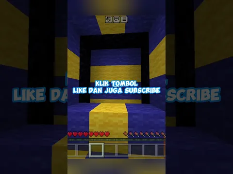 Gw Menemukan Portal Kampung Durian Runtuh Di Minecraft #minecraft #shorts
