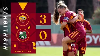 ROMA 3-0 SASSUOLO | SERIE A WOMEN’S CUP 2025-26