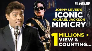 Johnny Lever's Iconic Filmfare Performance | Michael Jackson Spoof Comedy