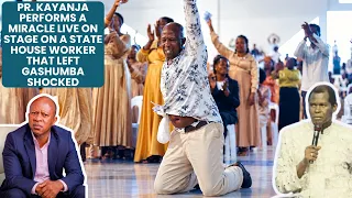 Pr. Kayanja Performs a Miracle Live on Stage on a State House Worker That Left Gashumba Shocked