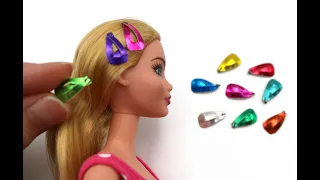DIY Miniature Craft - Mini Hair Clip for Dolls