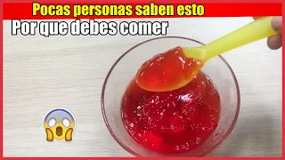 Por Esta Razón Debes comer Gelatina /Porque siempre dan GELATINAS a los Pacientes