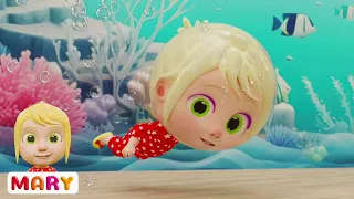 Baa Baa Black Sheep in Water World Mary Nursery Rhymes