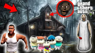 Franklin and Shinchan and his Friends Fight With Granny in gtav ! Amaan Ansari